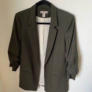 HM Green Blazer Size Small